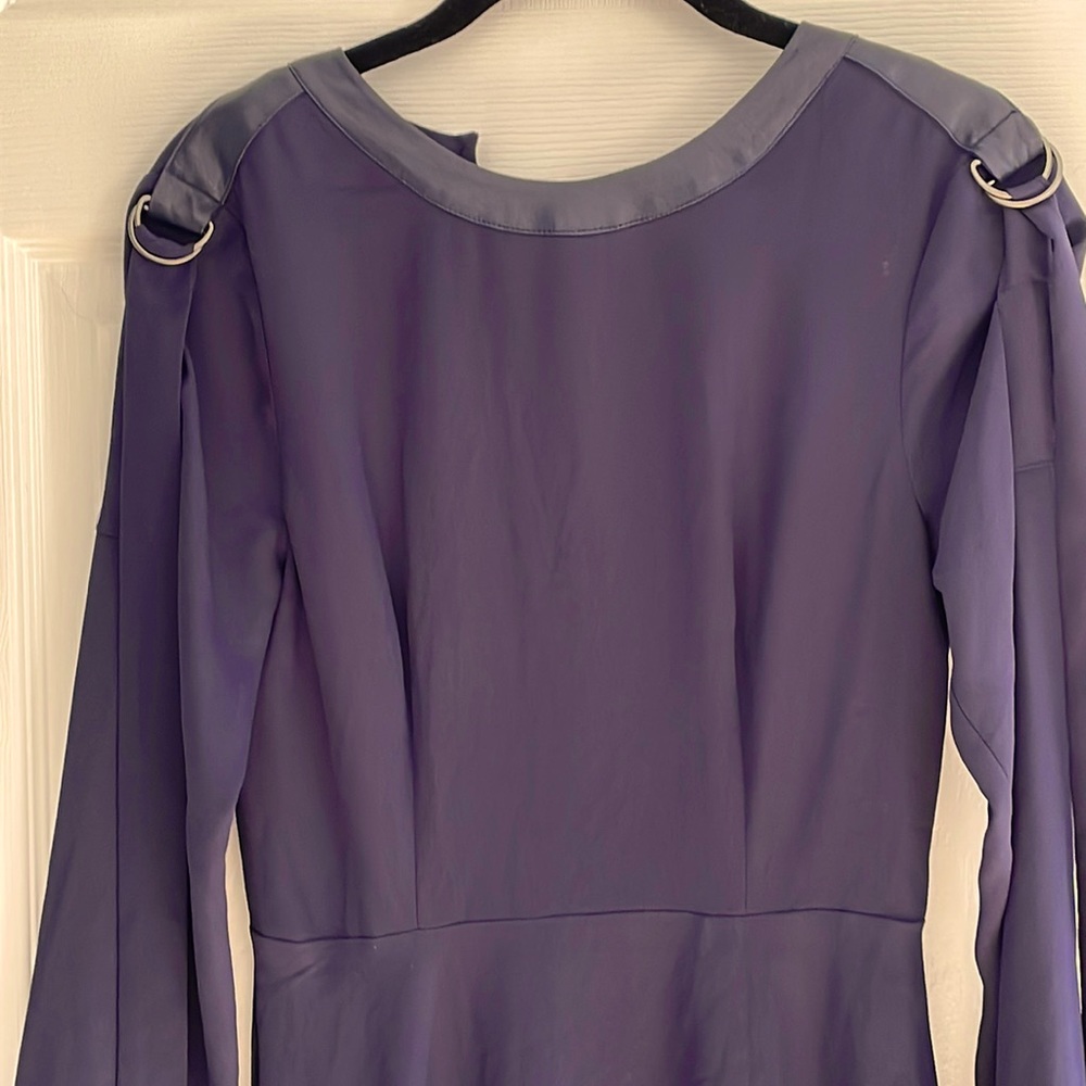 BCBGMAXAZRIA navy blue dress